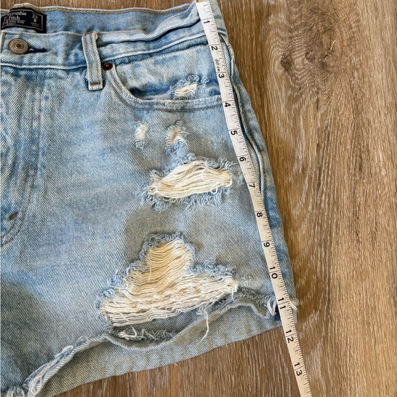 A&F high-rise jeans short - Picture 5 of 6